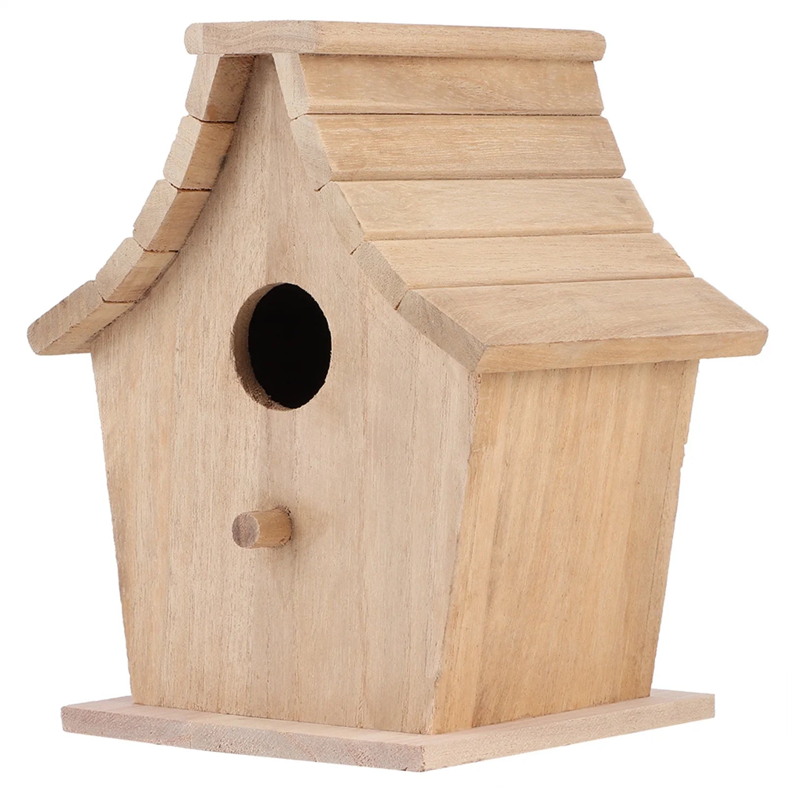 Wood Bird House Breeding Box Sturdy Hanging Bird House Pet Supplies for Parrots Budgerigar Small Birds