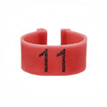 Anillos Numerados para Pies de Pollos y Aves de Corral