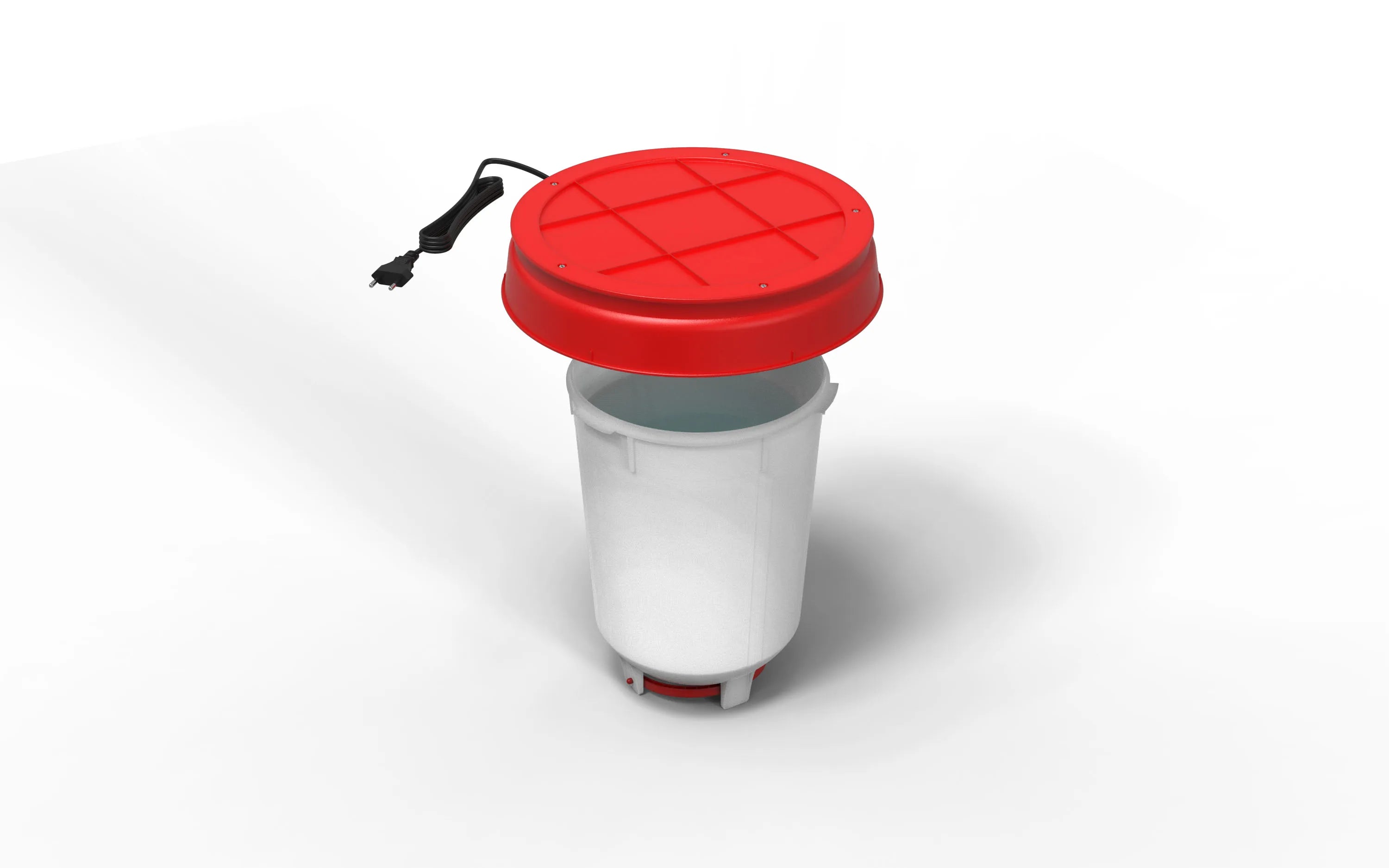 Bebedero Calefactado para Pollos y Aves de Corral 11L/14L