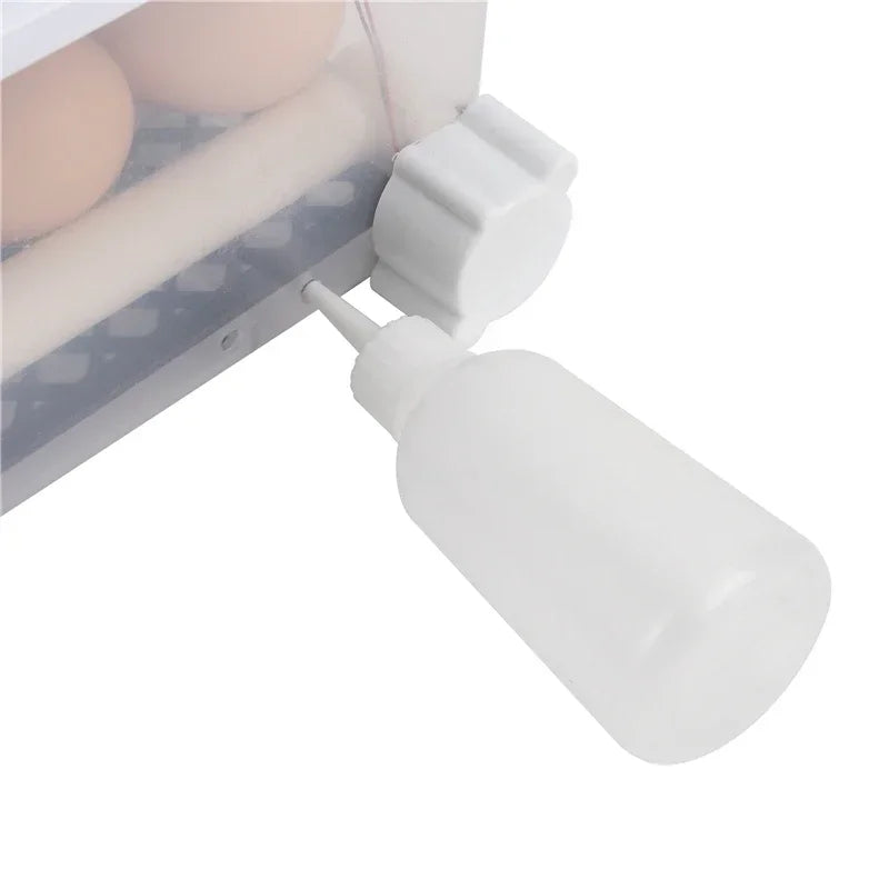 16 Eggs Farm Poultry Fully Automatic Turning Egg Incubator Dual-Electric Mini Household Brooder for Chicken Goose Duck Birds