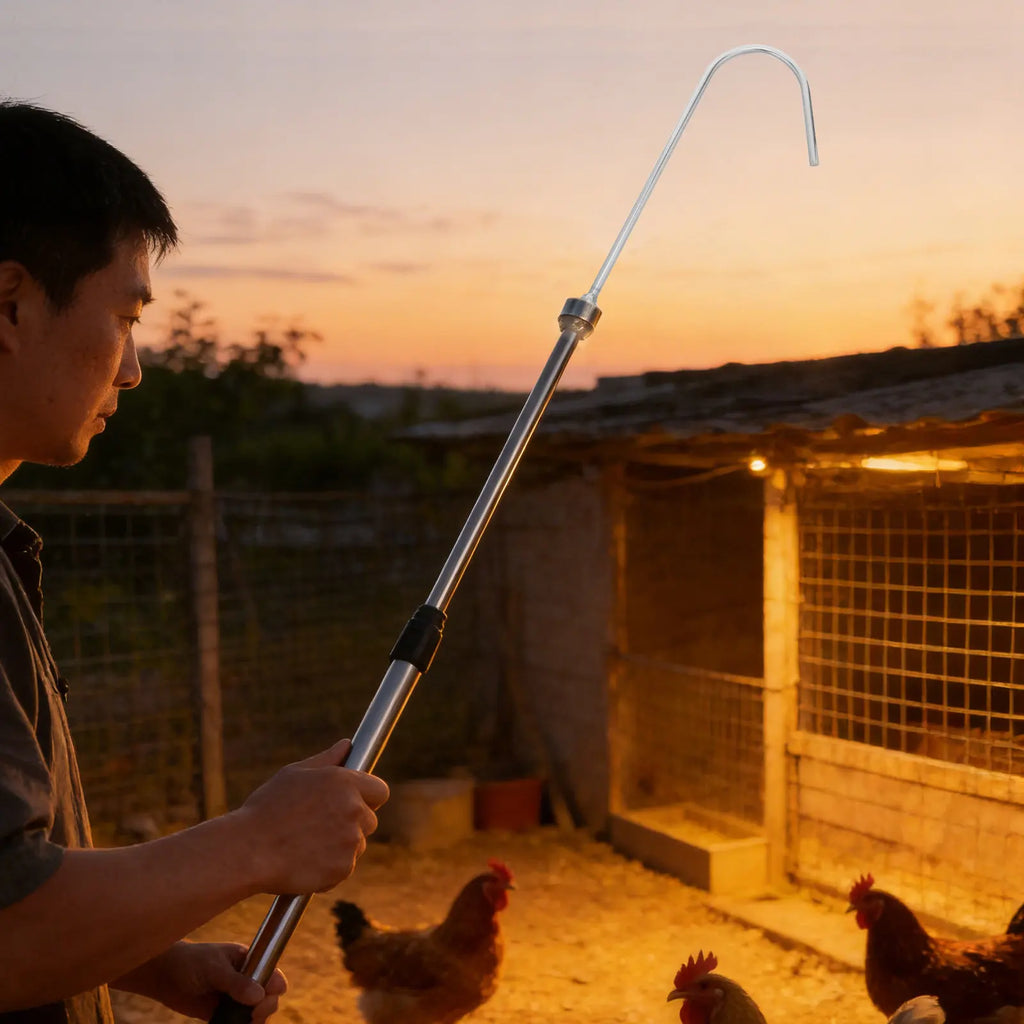 Ganchos para Atrapar Pollos – 3 Piezas
