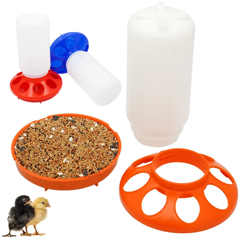 Dispensador Automático de Agua 1L para Gallinas