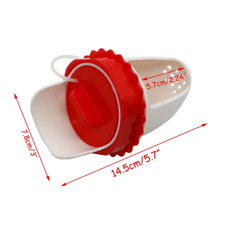 Alimentador Automático de Gravedad para Gallinas a Prueba de Lluvia