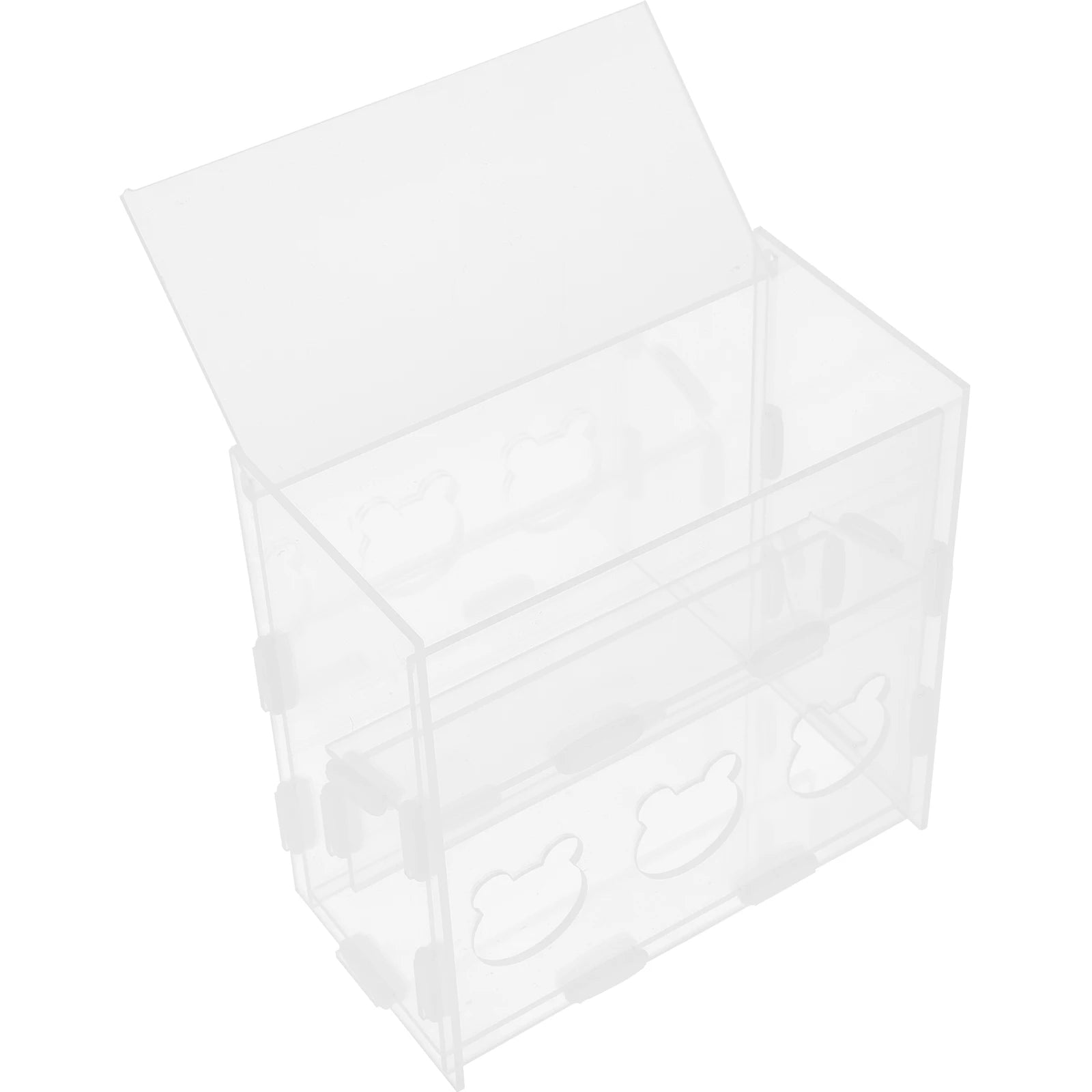 Comedero Acrílico Antiderrame para Aves