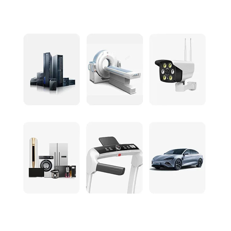 Mini Quiet Ventilador 120mm 90mm 80mm 70mm 60mm Fans DC 12v 24v 5v Sleeve Bearing Industrial Cooling Fans Computer Accessories