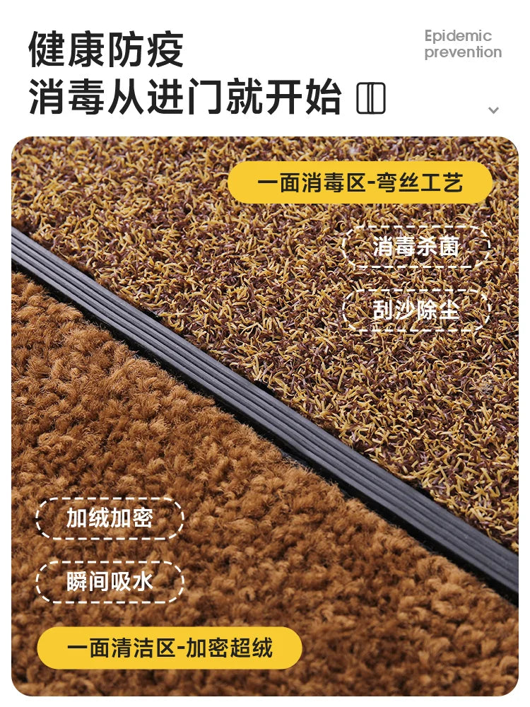 Alfombra Desinfectante para Entrada de Gallinero