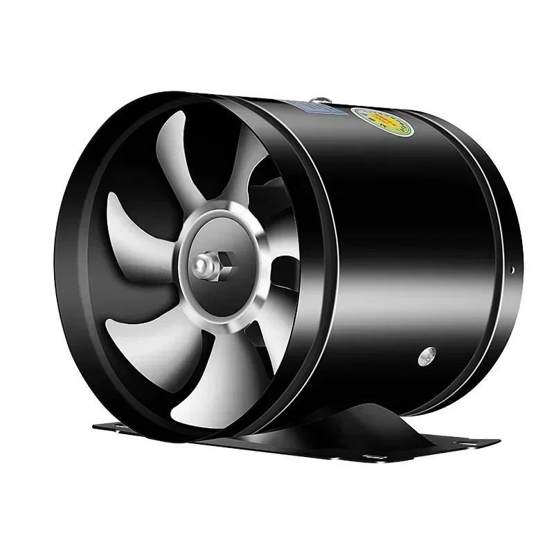 4''6''8'' Pipe kitchen toilet exhaust fan louver exhaust fan air ventilation ceiling booster Blower metal exhaust fan