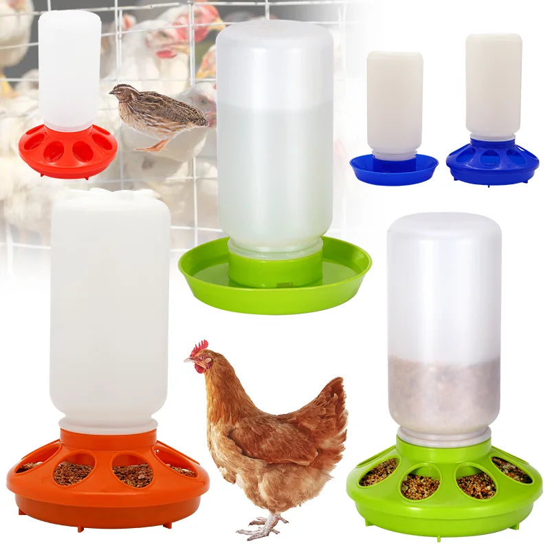 Dispensador Automático de Agua 1L para Gallinas