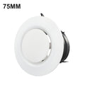 1pc ABS Tuyere Ceiling Air Supply Mountable HOT AIR Vent Grille Cover Easy Diffuser Adjustable Air Volume Exhaust Hood