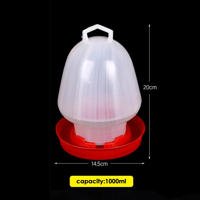 Cubo Bebedero Automático para Pollos y Aves