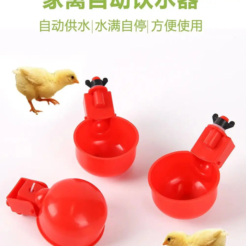 Kit de Tazas Automáticas de Agua para Pollos