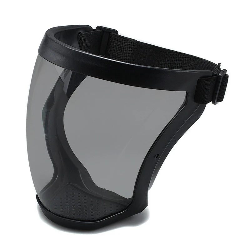 Full Face Shield Transparent Safety Mask with Filthers Oil-splash Proof Eye Facial Anti-fog Head Cover Work Protection Glasses