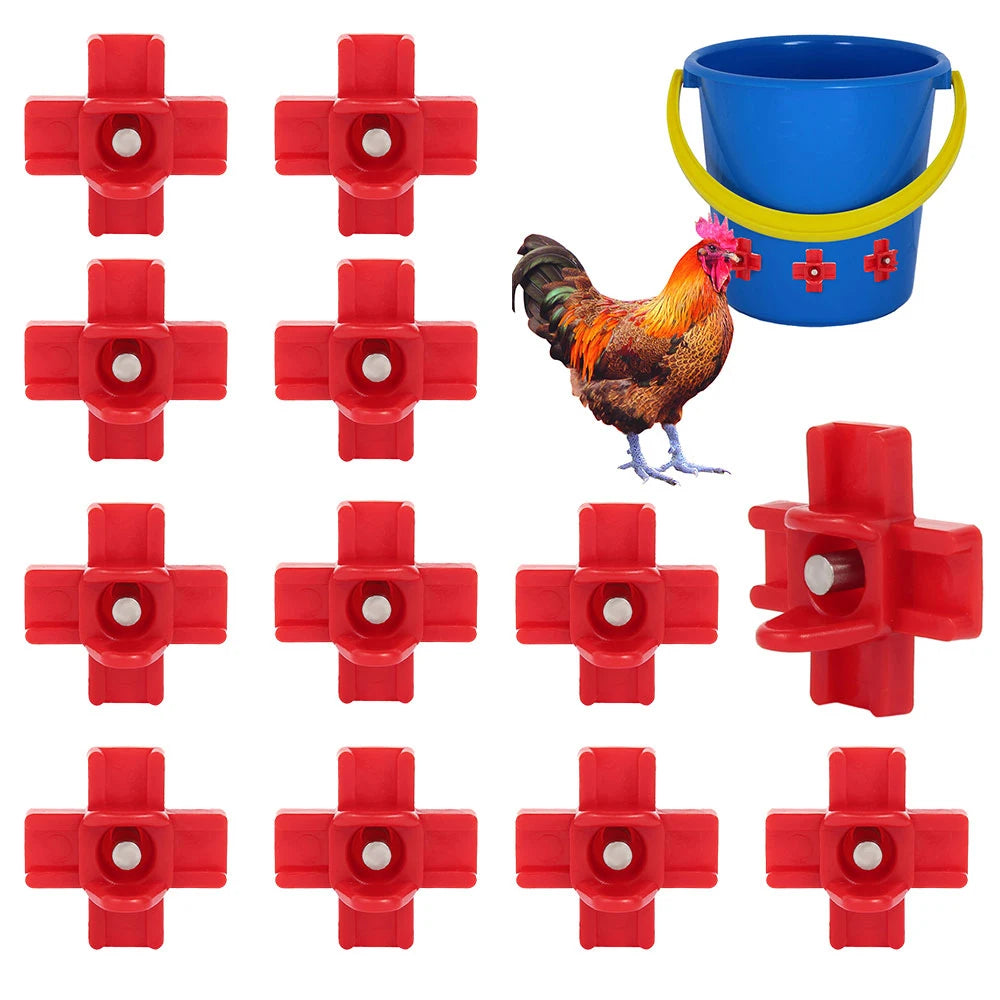 12 Uds bebedero automático para pollos gallinas codorniz pájaros cuencos para beber gallinero pollito tetina bebederos aves de corral para suministros de animales