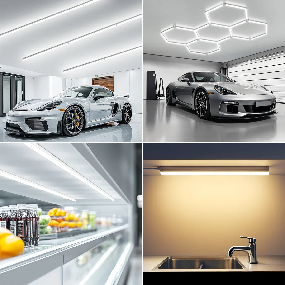 220V T5 15W/T8 25W LED Tube Aluminum Bar Hight Brightness Energy-Saving Fluorescent Tubes For Hotel Mall Cafe Office Lighting