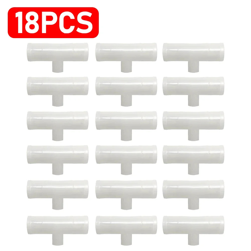 Conector Tee PVC 20/25mm para Bebedero Automático de Gallinas
