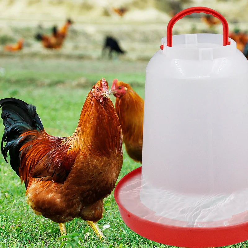 Cubo de agua automático para pollo, dispositivo de alimentación de gallina, gallo, gallina, suministro de agua de granja, 1/1, 5/2/3/4/5/6/8/11/14/16/18L