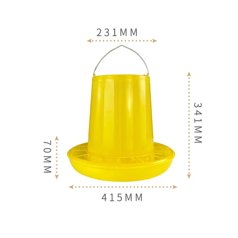 Comedero Automático Colgante para Pollitos