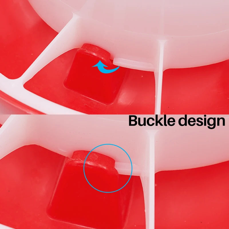 1/3/5/9Kg Automatic Chicken Feeder Bucket Rooster Hen Feeding Device, Farm Animal Poultry Quail Pigeon Feeding Supplies 1 Pc