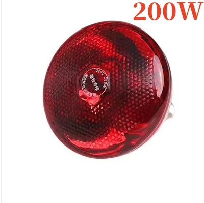 E27 Poultry Heating Lamp Breeding Bulb For Pigl High Quality 100/150/200/250/275W LED Light Pet Brooder Hatch Chick Heater Bulb