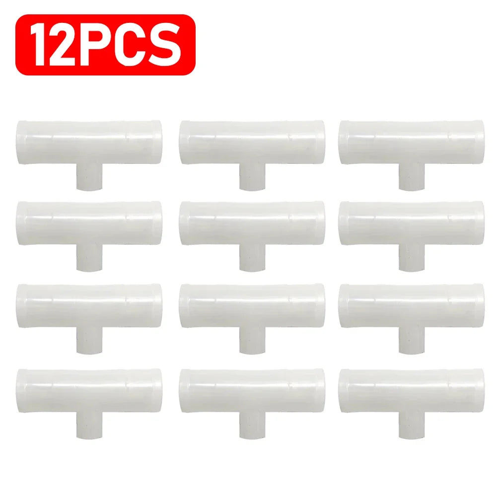 Conector Tee PVC 20/25mm para Bebedero Automático de Gallinas