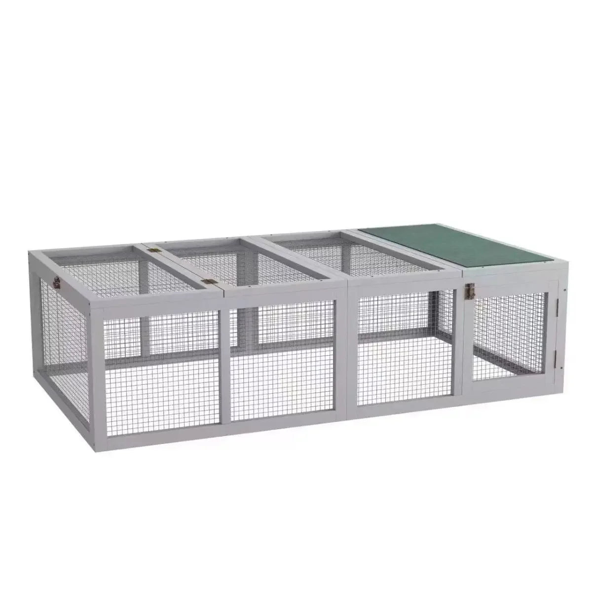 Gallinero de Madera Portátil Fácil de Montar