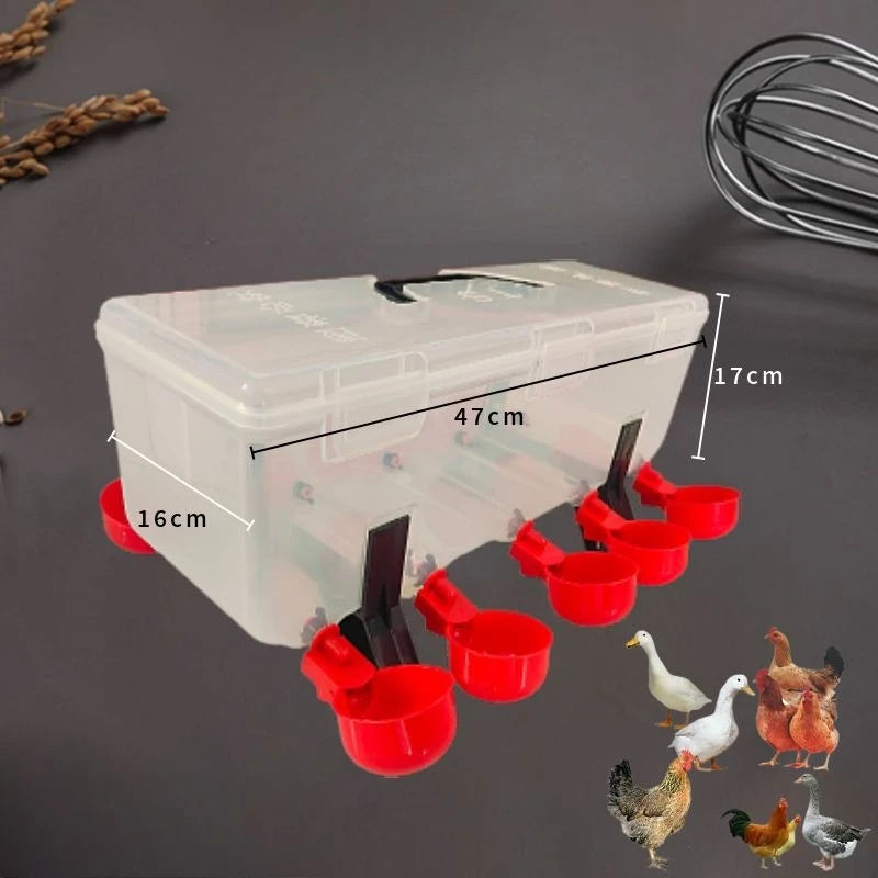 Dispensador Automático de Agua para Aves de Corral