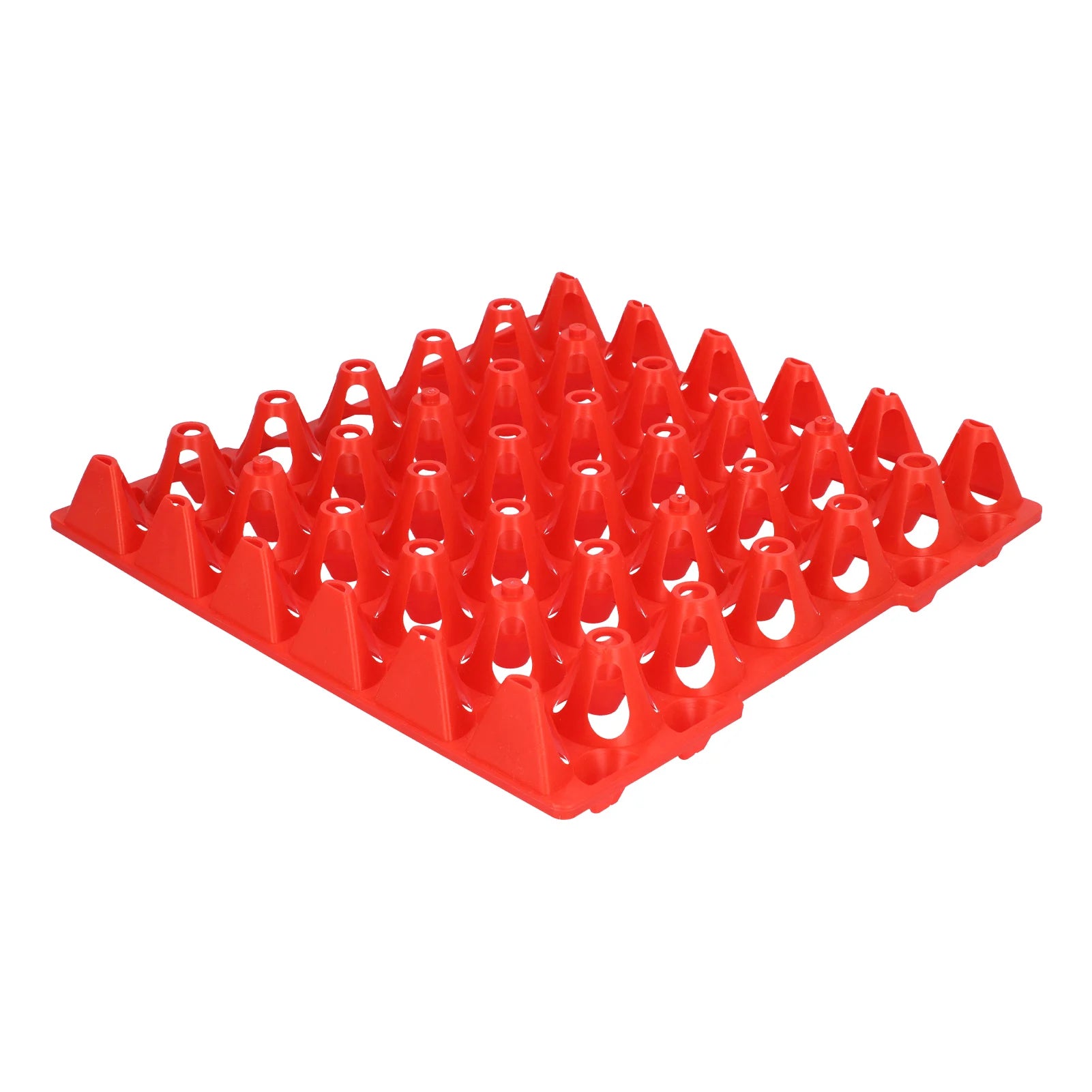 5Pcs Plastic Egg Storage Tray 11.3x11.1in 30 Cell Egg Crates Stackable Egg Holder for Storage Transportation Home Farm Supplies