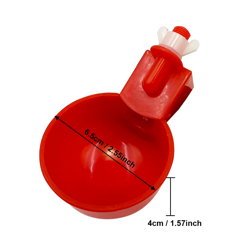 Bebedero Automático Colgante para Gallinas 1–20 Pcs