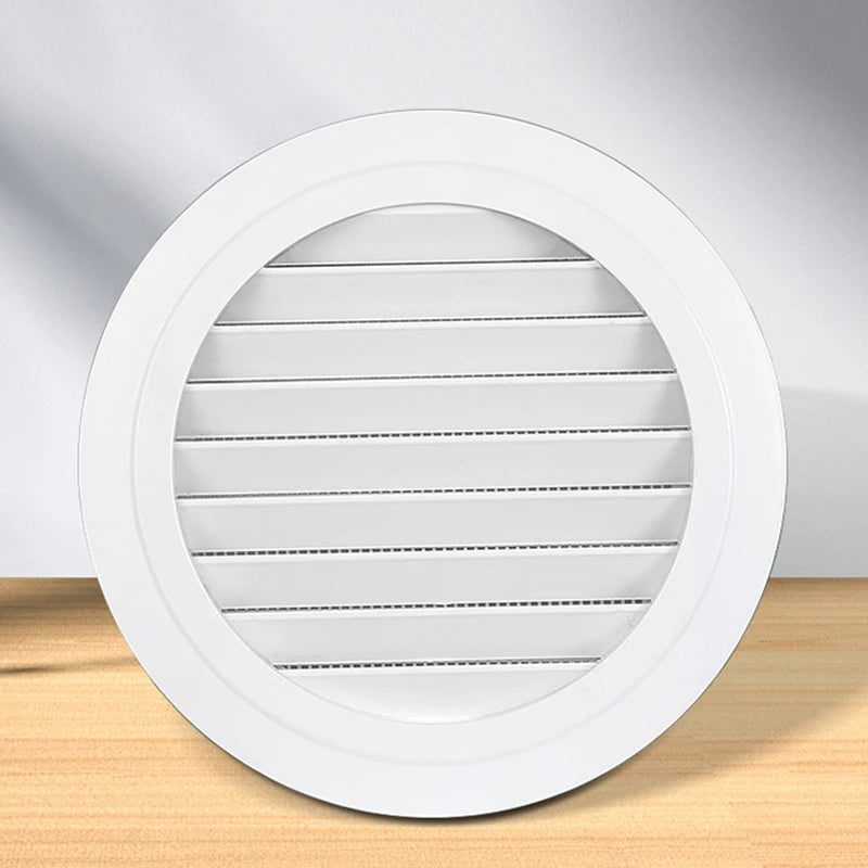 Adjustable Air Ventilation Cover Round Ducting Ceiling Wall Hole Decorative ABS Air Vent Grille Louver Vents Cap For Wall