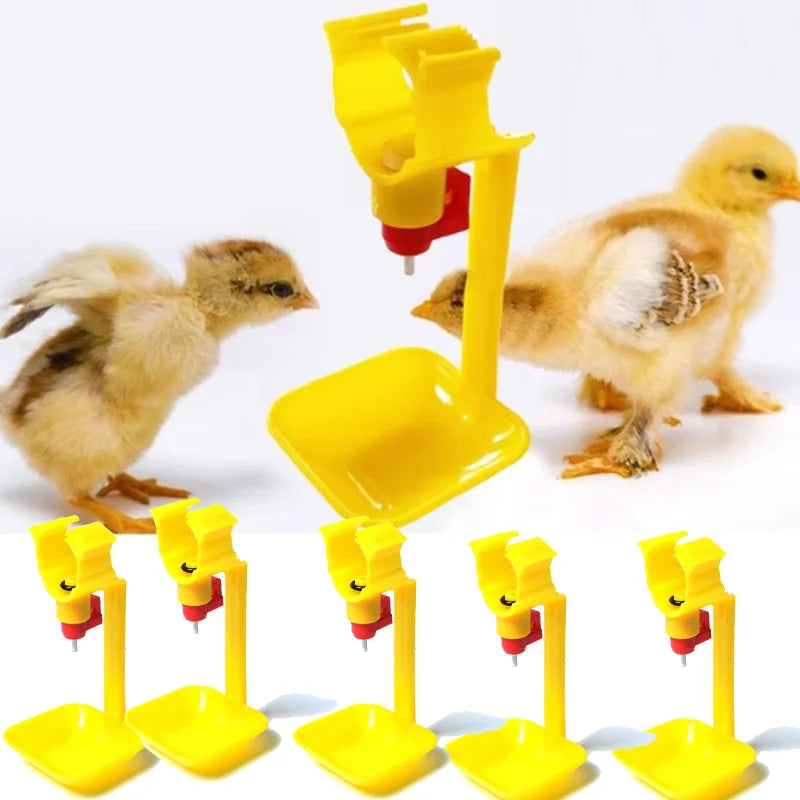 Tazas Automáticas Colgantes para Beber Agua de Pollo 5/10 Uds