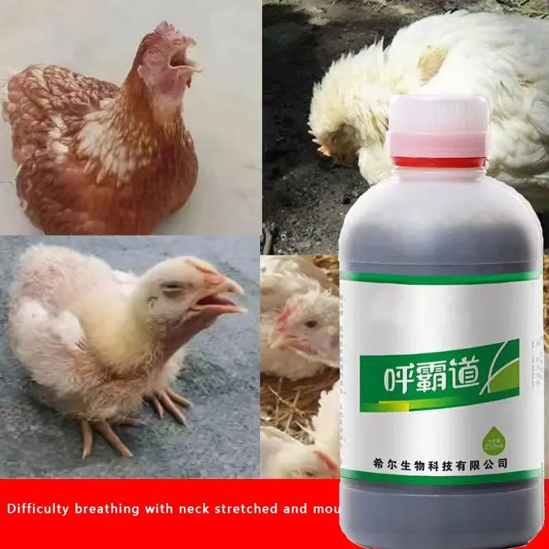 Líquido Oral Respiratorio para Gallinas y Pollos