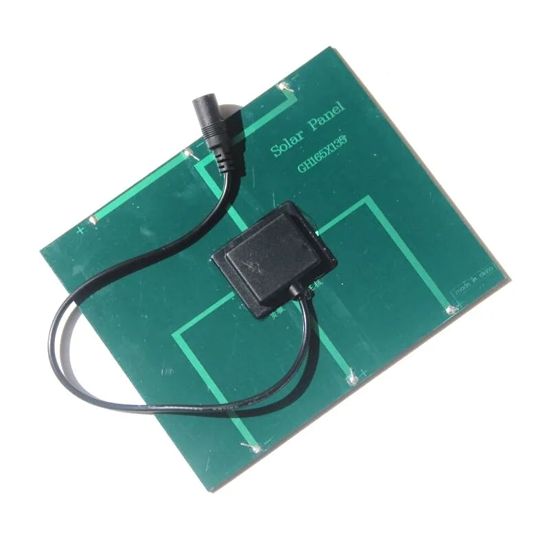 Ventilador Solar 6V 3.5W para Gallinero y Casa de Mascotas