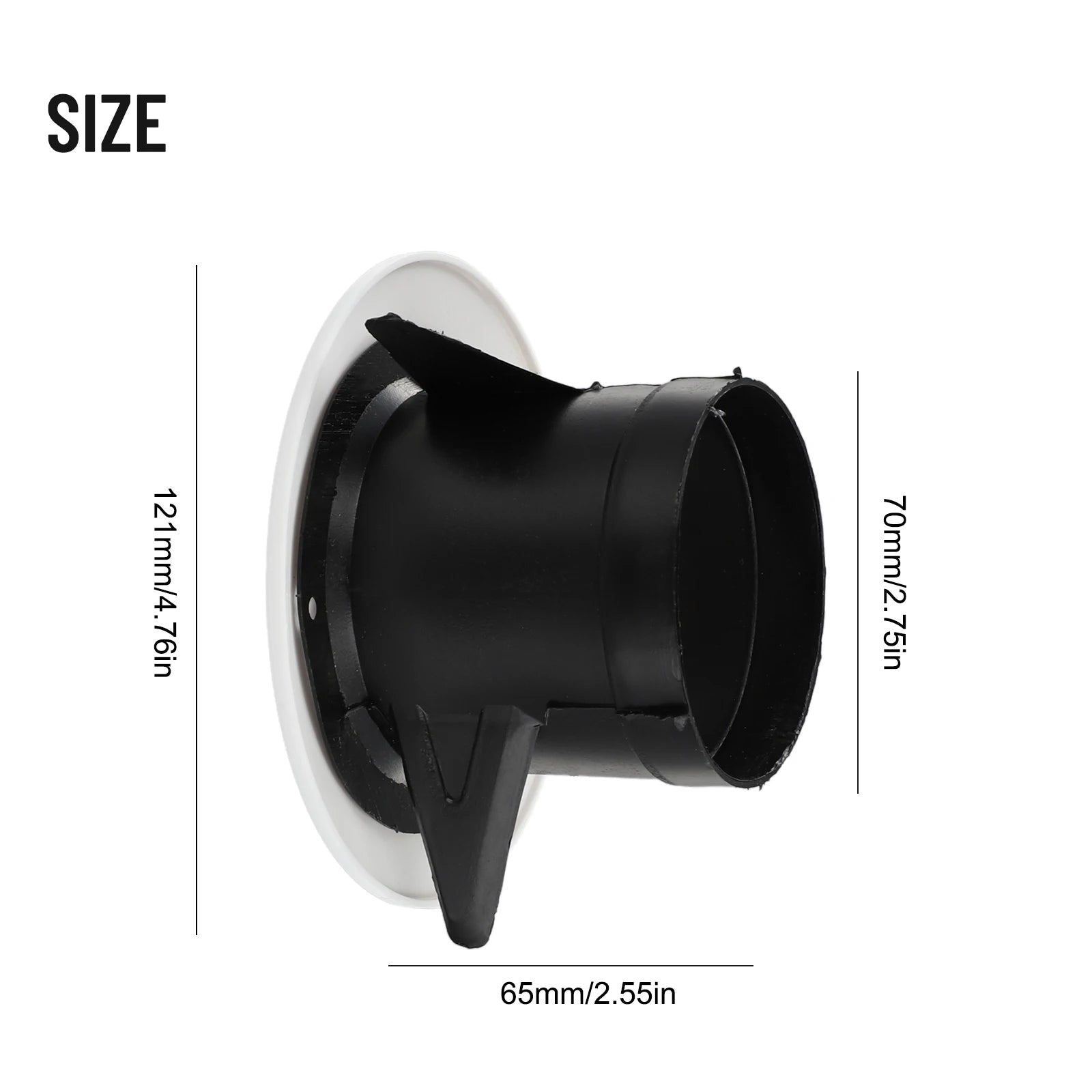 1pc ABS Tuyere Ceiling Air Supply Mountable HOT AIR Vent Grille Cover Easy Diffuser Adjustable Air Volume Exhaust Hood