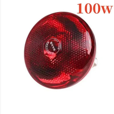 E27 Poultry Heating Lamp Breeding Bulb For Pigl High Quality 100/150/200/250/275W LED Light Pet Brooder Hatch Chick Heater Bulb