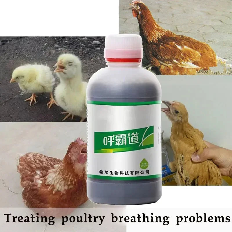 Líquido Oral Respiratorio para Gallinas y Pollos