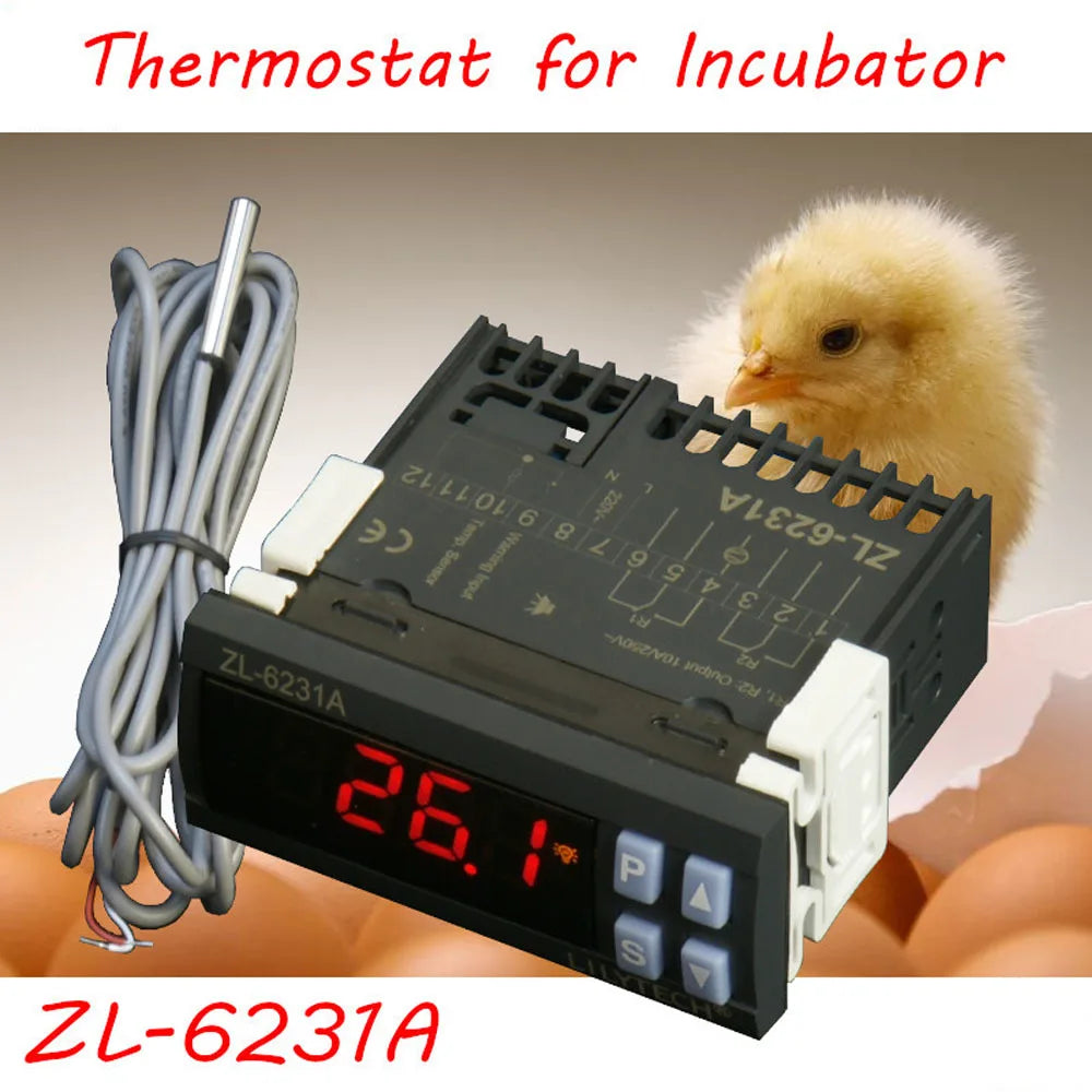 Controlador de Incubadora ZL-6231A