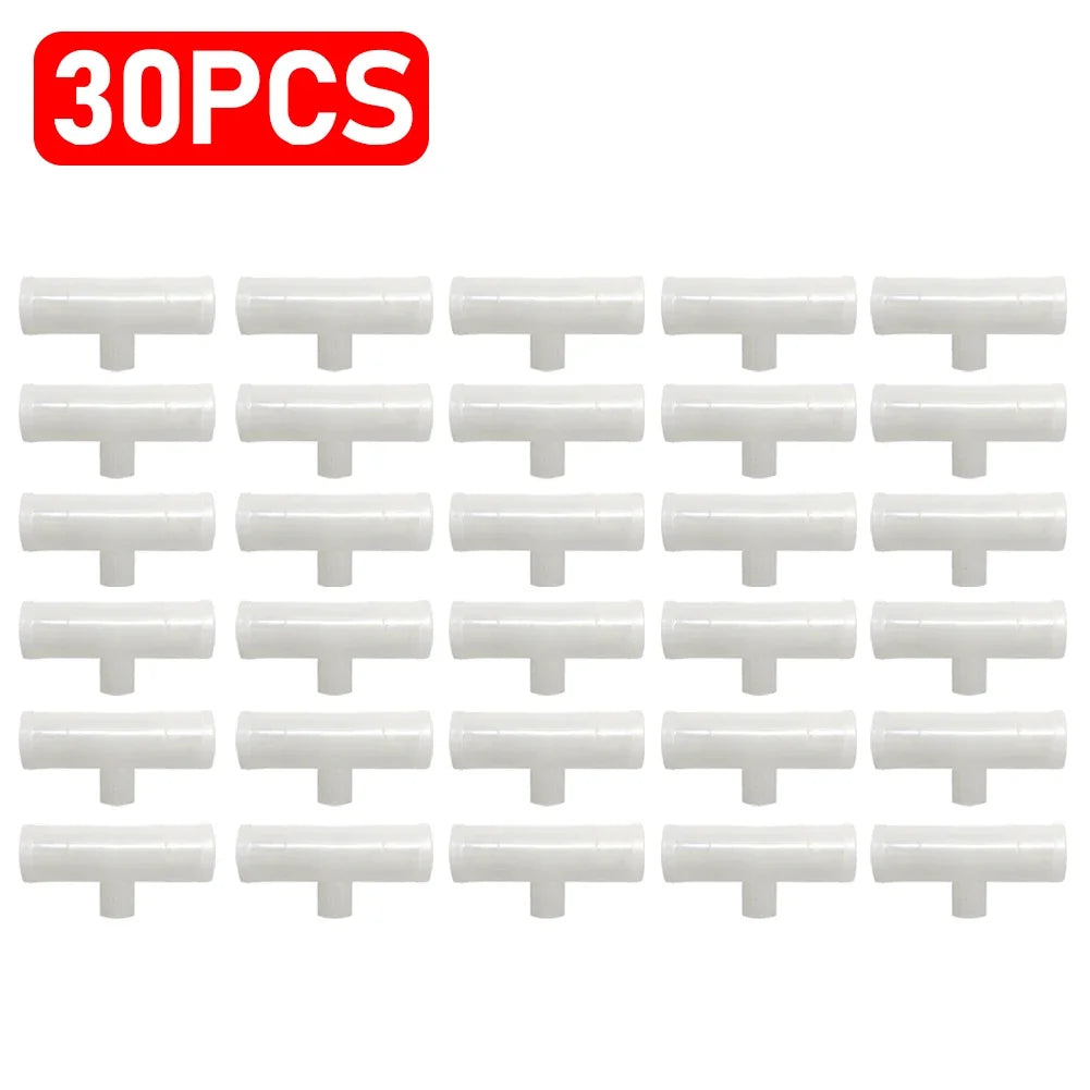 Conector Tee PVC 20/25mm para Bebedero Automático de Gallinas