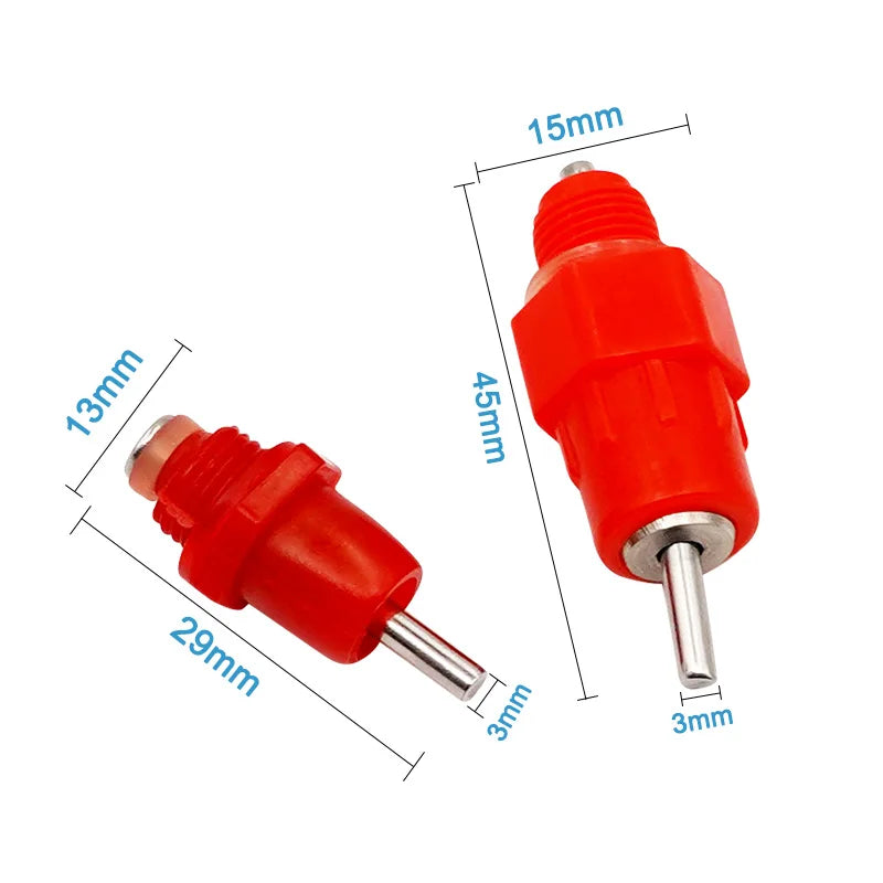 Bebederos de Pezón Automáticos para Pollos 10/15/20/50 Uds