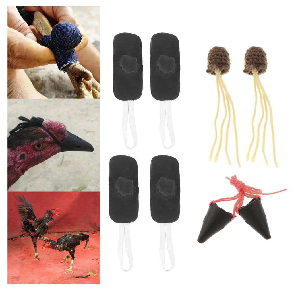 Protectores de Espolón para Gallinas 4 Piezas