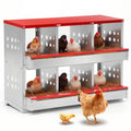Cajas de Anidación para Gallinas 6 Compartimentos