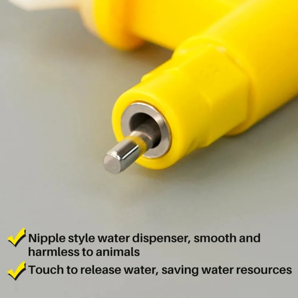 Niples Automáticos Antigoteo para Bebedero de Gallinas