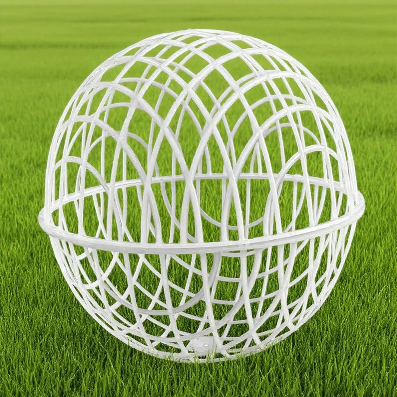 Jaula Móvil de Plástico para Pollos Exteriores 3 Piezas