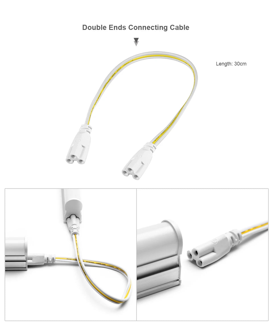 220V T5 15W/T8 25W LED Tube Aluminum Bar Hight Brightness Energy-Saving Fluorescent Tubes For Hotel Mall Cafe Office Lighting