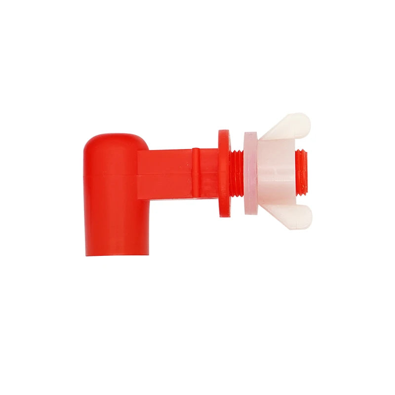 New Chicken Water Nipple Drinkers Rabbit Quail Chicks Turkeys Ducks Poultry Water Nipples Leak-Proof Automatic Spring Type 5 Pcs