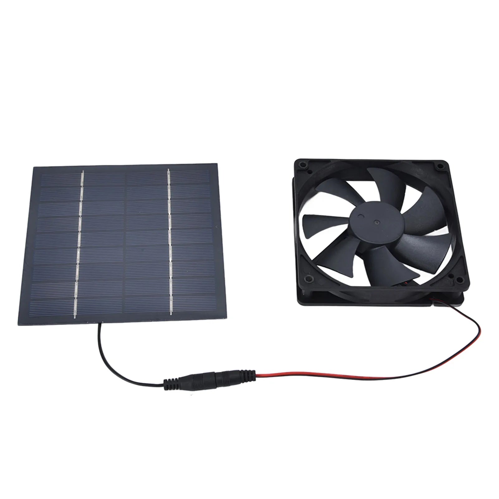 Extractor Solar 10W para Invernadero y Gallinero