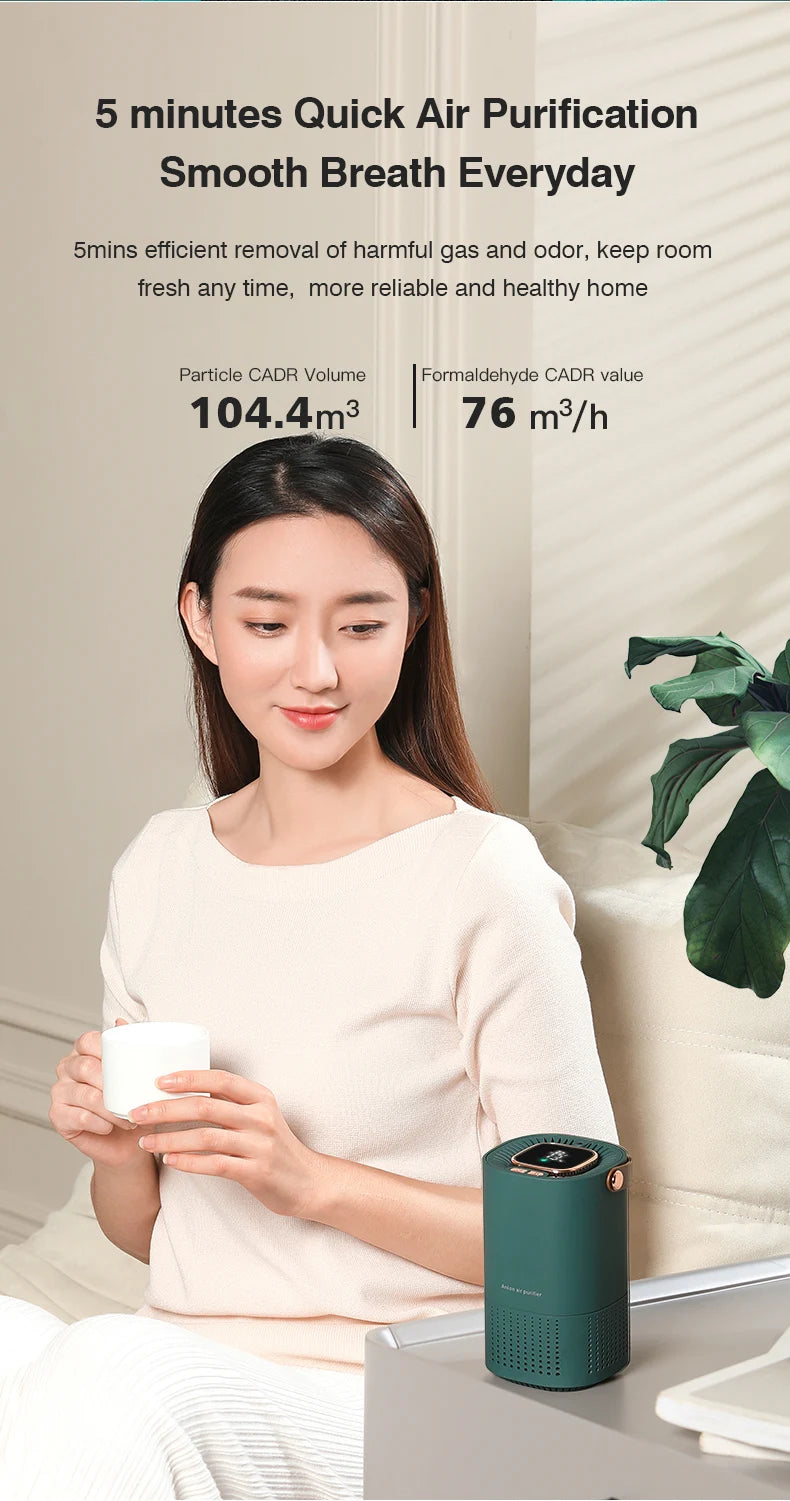 A8 Air Purifier for Home