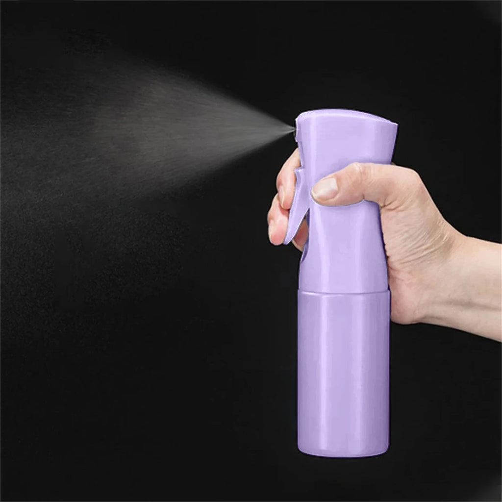 200ml Refillable Continuous Mist Spray Bottle High Pressure Ultra-Fine Mist Portable Disinfectant Sprayer for Hair Styling Clean
