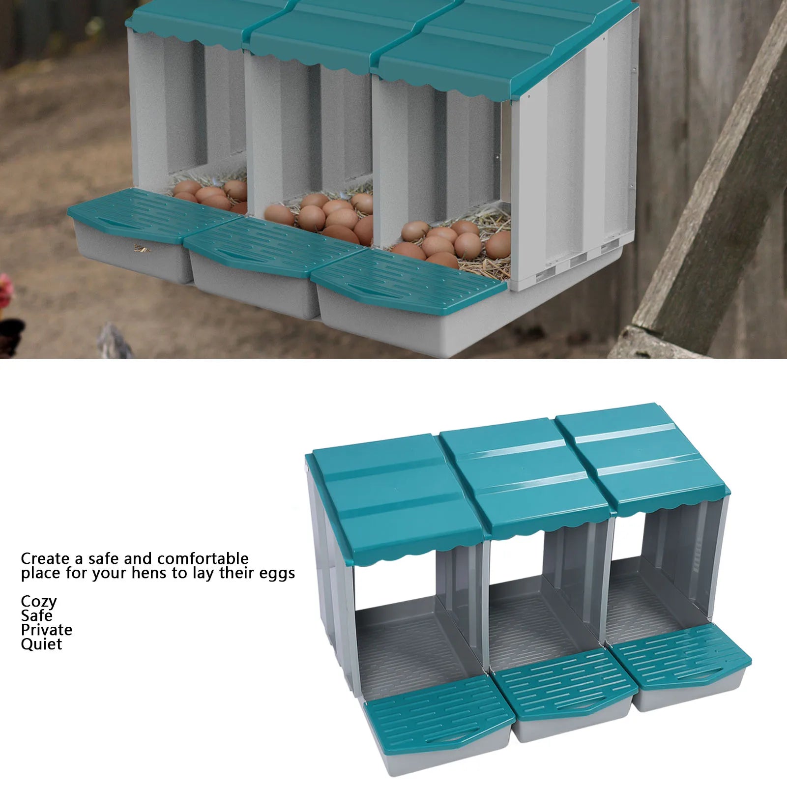 Caja de Anidación de Pollo PP