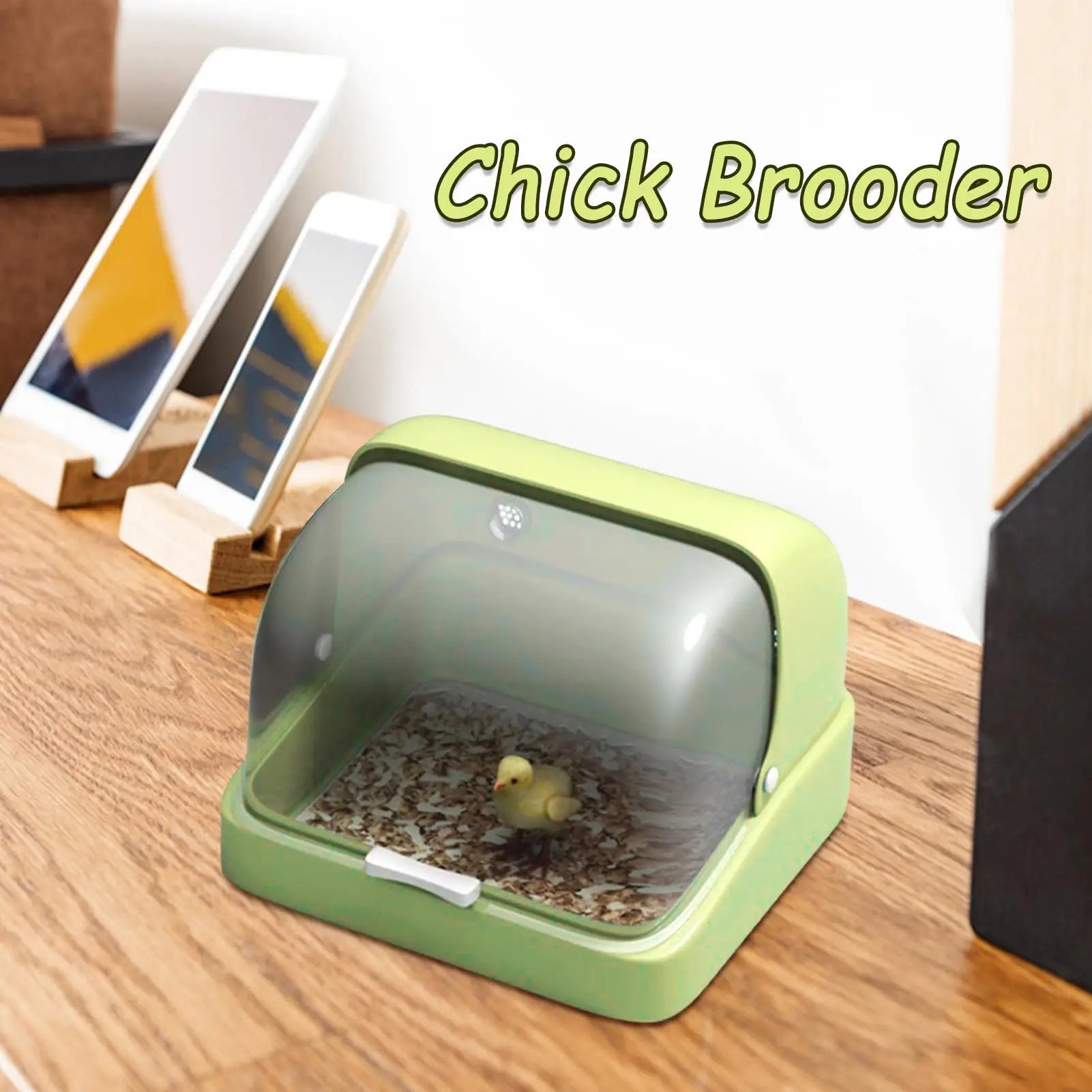 NEW Baby Chick Brooder Bird Incubator Brooding Box Chick Warmer Visual Nesting Box 3 Temperature Heating Pad Poultry Habitat