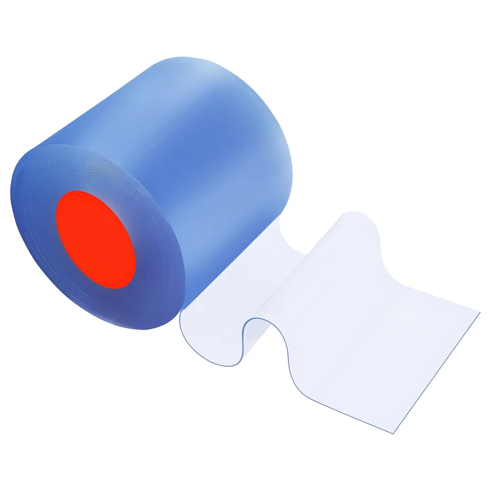 Cortina PVC Transparente para Puerta de Gallinero 30m